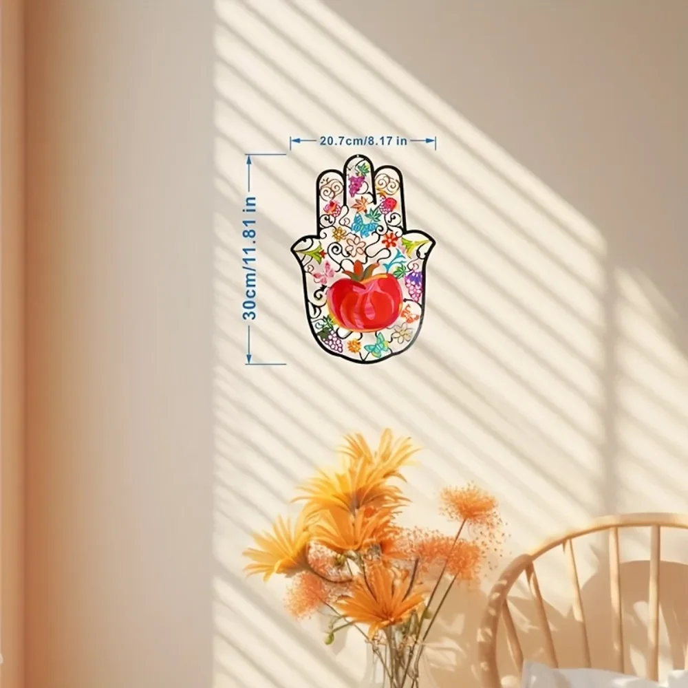 لوحة فنية معدنية على شكل يد حم - مراجعة Wall Art وسعره