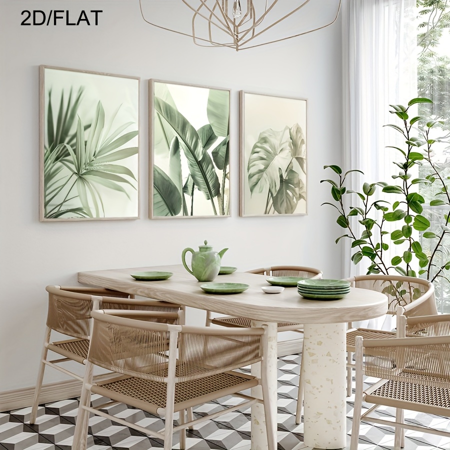 لوحات فنية جدارية ثلاثية الأبع - مراجعة Abstract Canvas Set وسعره