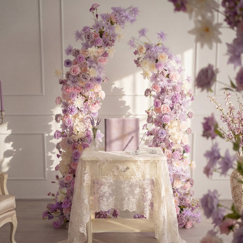 زهور صناعية خماسية الأبعاد بلو - مراجعة Table Runner وسعره